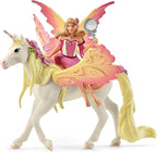 Schleich Bayala - 7 PC Mermaid, Unicorn and Fairy Toy Starter Set for Girls and Boys - Cute Fairies and Unicorn Figures with Accessories - Fantasy Figurine Animal Playset for Kids Ages 5+ - 72178