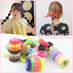 923 Pcs Toddler Hair Accessories - Baby Girls Elastic Ties, Soft Rubber Bands With Bow Clips, Claws - Assorted Supplies for Little One Kids With Thin Hair