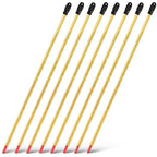 8 Pcs General Purpose Lab Thermometer 12 Inch Laboratory Liquid in Glass Thermometer Total Immersion -20 to 110℃/ 0 to 230℉ Dual Scale for Science University Food and Beverage Processing