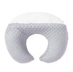 Nursing Pillow and Positioner for Breastfeeding, Ultra Soft Baby Breastfeeding Pillows for More Support for Mom and Baby, with Premium Removable Cover (Glacier Gray)