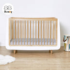 UOMNY Crib Sheet Grey Fitted Crib Sheets Baby Sheet for Standard Crib and Toddler Mattresses Nursery Bedding Sheet Crib Mattress Sheets for Boys and Girls 1 Pack Space Toddler Sheet