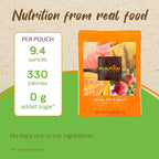 Real Food Blends Salmon, Oats & Squash - Pureed Food Meals for Tube Feeding with Protein, Vegetables & Fruits - 330 Calories for Lunch & Dinner - 9.4 oz (Pack of 12)