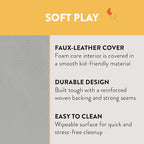 Toddler Building Blocks, Foam Blocks, Contemporary, 7-Piece