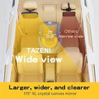 Baby Car Mirror for Baby Hook Clip Design Never Shake Baby Mirror for Car Seat Mirror Rear Facing Newborn Essentials Easy Install Back Seat Mirrors for Car Clear View ShatterProof Crash Tested