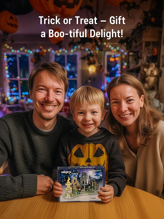 137PCS Magnetic Blocks - Magnetic Building Blocks,World Magnetic Lights Tiles Kids Build Cubes ,STEM Toys for 3-5 4-8 5-7 Year Old Boys and Girls,Sensory Creative Activities Christmas Birthday Gift