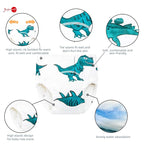 Joyo roy 6Pcs Potty Training Underwear Boys Soft Cotton Toilet Training Pants Great Aabsorption Leakproof Baby Toddler Boy Underwear Size 6 Comfortable Padded Pee Pants for Boys with Potty Chart