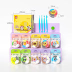 Air Dry Clay Kit - Modeling Clay for Kids 10 Boxes mit Sculpting Tools und Tutorials, Ultra Light & Soft, Safe & Non-Toxic, DIY Model Magic Clay,Creative Crafts Toys Gifts for Girls Boys 3+ Years Old