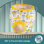 MooMoo Baby 8 Packs Potty Training Pants Cotton Absorbent Training Underwear for Toddler Boy and Girls 2T-9T