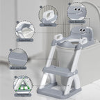 Potty Training Seat for Toddlers, 2 in 1 Potty Training Toilet with Anti-Slip Pad Step Stool, Toddler Toilet Seat for Boys and Girls