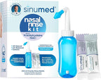 Sinus Rinse Kit, 30PK NAC and Saline Packets for Nasal Rinse, Gravity Rinse Bottle, Alternative to Neti Pot, Helps with Allergy, Congestion, Cold Symptoms