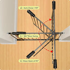 Extra Wide 57.5-62 Inch Large Baby Gates for Stairs, Doorways - No Drilling, Pressure Mounted Pet Gates for Kids & Dogs