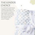Ultra-Soft Baby Blanket - Lightweight & Breathable, Neutral Newborn Designs, Cloud Baby Crib, Infant, Toddler - 47"x47" Large