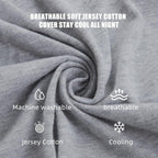 Chilling Home Pregnancy Pillow, C Shaped Full Body Pillow Maternity Pillow for Women 55 inch, Pregnancy Pillows for Sleeping Pregnant Must Have with Jersey Removable Cover,Grey