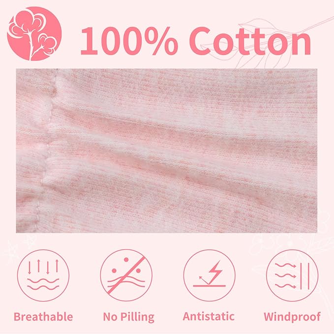 Newborn Baby Mittens Infant No Scratch Gloves Cotton Mitts for Baby Girls Boys