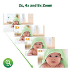 LeapFrog Color Night Vision Video Baby Monitor with 7" HD 720p Display, 360° Pan & Tilt, 8X Zoom, Night Light, Humidity & Temperature Sensor, Up to 1000ft Long Range, Secure Transmission: LF920HD