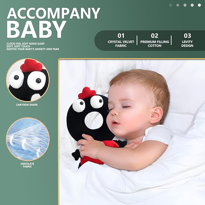 Baby Head Protector,Adjustable Baby Head Protection Backpack (Black Weirdo)