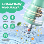Baby Food Maker - Baby Food Processor Baby Food Blender for Baby Food, Fruit, Vegetable, Meat, Baby Food Puree Maker Make Fresh and Nutritious Meals for Your Little One