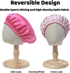 AKISS Baby Infant Newborn Toddler Satin Silk Hair Bonnet Cap for Sleeping 0-3 0-6 3-6 6-12 Months 1-2 1-3 Years