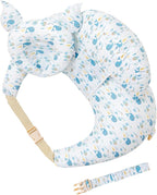Nursing Pillow for Breastfeeding, Breastfeeding Pillows for More Support for Mom and Baby, with Adjustable Waist Strap