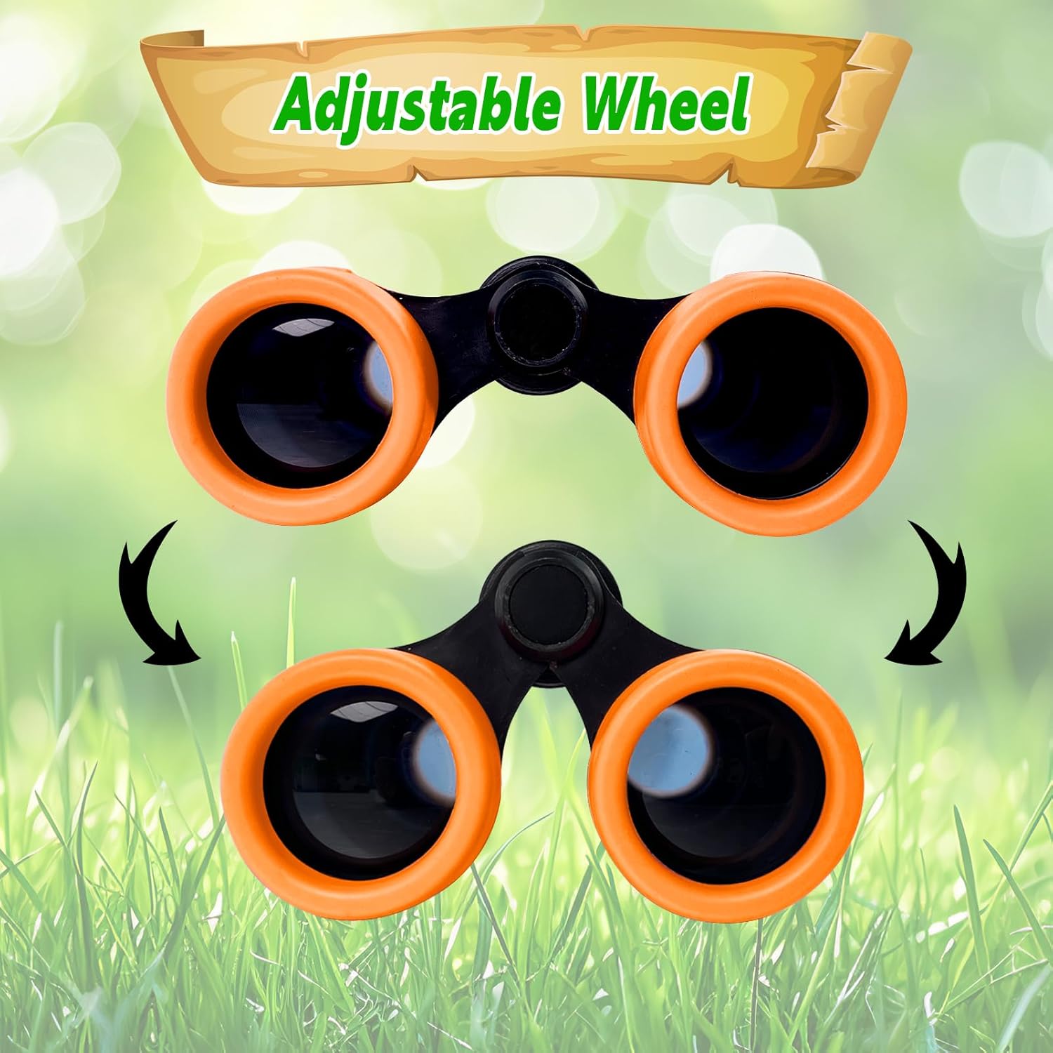 Binoculars for Kids Ages 3-12, Boys Girls Outdoor Gifts Toys - Perfect for Bird Watching, Camping, and Outdoor Exploration