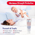 Flanders Buttocks Ointment - Diaper Rash Cream for Treatment & Prevention, Pharmacist Developed, Heat Rash & Chafing in Infants to Adults, Instant Relief (4oz Tube)