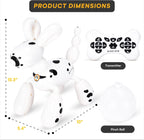 Top Race Remote Control Robot Dog - Smart Robotic Puppy Toy for Toddler - Fun Interactive RC Dogs - Durable Plastic Material - Versatile Educational Entertainment - White Dog Robot