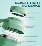 22oz Breast Milk Cooler Bottle – 24-Hour 360° Cooling Breastmilk Chiller with 2 Storage Bottles for Travel & Outdoor Use, Larger Capacity – Portable, Breastfeeding Essential Gift for New Moms