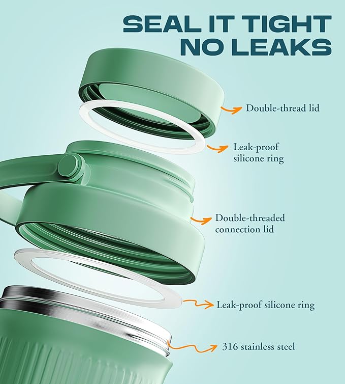 22oz Breast Milk Cooler Bottle – 24-Hour 360° Cooling Breastmilk Chiller with 2 Storage Bottles for Travel & Outdoor Use, Larger Capacity – Portable, Breastfeeding Essential Gift for New Moms