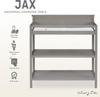 Dream On Me Jax Universal Changing table, Storm Grey