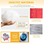 Orzbow Warm Bunting Bag Universal,Stroller Sleeping Bag Cold Weather,Waterproof Toddler Footmuff(Red,Large)