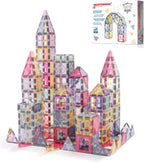 Magnetic Tiles 40pcs Morandi 3D Building Tiles Kids Toys for 3 4 5 6 7 8+ Years Old Boys Girls Magnet Toys STEM Educational Learning Magnet Toy Set