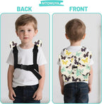 Toddler Harness with Anti Lost Wrist Link - Baby Safety Leash for Kids for Travel for Crowded Parks, Airports