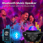 Galaxy Projector,Star Projector for Bedroom,Night Lights with White Noise, Bluetooth Speaker,Timer and Remote,Star Night Light for Adults Bedroom Decoration,Gifts for Kids,Living Room Decor