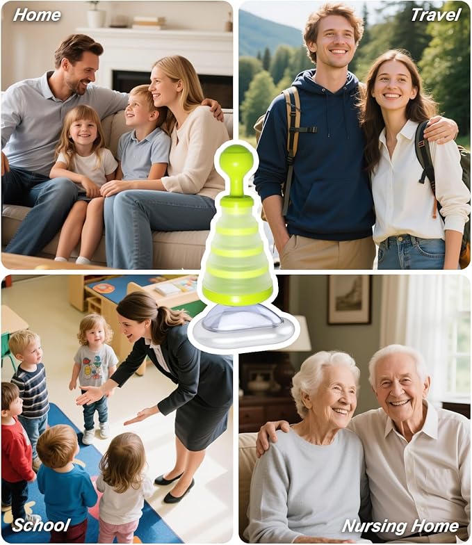 Choking Rescue Device, Anti Choking Device for Kids and Adults, Portable First Aid Choking Rescue, Airway Suction Device for Children and Adults - Home Kit