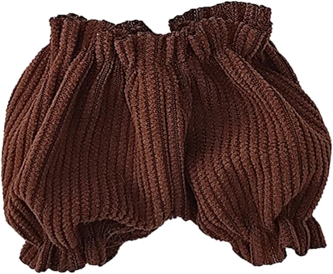 17cm Doll Clothes, Accessories for 15/17cm Dolls Clothes Headband + Overalls, Dolls Keychain Accessories, No Doll Included (Brown Gentleman)