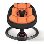 Electric Baby Swings for Infants, Portable Baby Swing with Preset Melodies, Bluetooth Swing for Newborn, Indoor & Outdoor(Black)