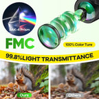 High Powered 15x25 Compact Binoculars for Adults&Kids with BAK4 Prism,FMC Lens,Waterproof Binocular with Low Light Vision,Small Binoculars for Cruise Ship/Theater/Travel/Sightseeing (Green)