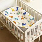 HKAI Baby Lounger – Soft Cotton Infant Floor Seat for Newborn to 24 Months, Portable Baby Essentials for Boys & Girls, Travel-Friendly Baby Lounge Pillow