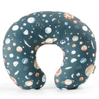 GRSSDER Reversible Nursing Pillow Cover, Ultra Soft Stretchy Minky Removable Nursing Covers Fitted for Breastfeeding Pillows Snug and Safe, Comfortable Slipcover for Boys, Stylish Original Print