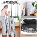 Baby Playpen Foldable, Heyo.Ja Large Play Yard, Playpen for Babies and Toddlers, Play Pens for Babies and Toddlers with Gate, Indoor & Outdoor Portable Play Pen (71"×59")