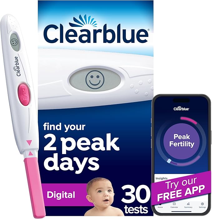 Clearblue Digital Ovulation Test, 30 Count