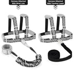 Accmor Toddler Harness Leash, Reflective Kid Harness with Anti Lost Wrist Link, Child Walking Harness Kids Leash Wristband Belt with Lock for Baby Boys Girls to Outdoor Travel