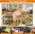 Baby Proof Kit, 83 Packs Baby Proofing Kit Essentials Child Proofing Appliance with Cabinet Locks, Corner Guards and Outlet Covers Baby Safety Products - All-in-one Super Value Child Proof Kit