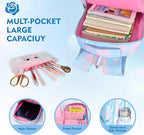 Aesthetic Kawaii Rainbow Backpack