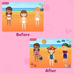 Skillmatics Foil Fun - Dress Up, No Mess Art for Kids, Craft Kits & Supplies, DIY Creative Activity, Travel Toys, Gifts for Girls & Boys Ages 4, 5, 6, 7, 8, 9, Travel Toys