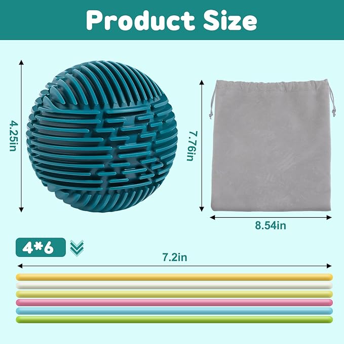 Gigilli Sensory Activity Ball Board with 24 Strings, Sensory Toys for Kids 5-7 8-12 with Autism ADHD, Calming Stress Relief Autism Toy, Kids Travel Essentials, Airplane Travel Toys for Toddlers 3-5