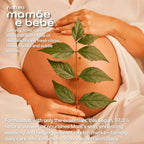 natura - Mamãe e Bebê Mom Stretch Marks Oil - Moisturizing Shower Oil - Skin Elasticity - 100% Vegan - Almond Oil - 97.3% Natural Origin - All Skin - Cruelty Free - Baby Essentials - 6.7 fl oz (200ml)