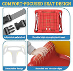 2 in 1 Toddler Swing & Baby Jumper, Foldable Baby Bouncer with Soft Cushion, Foldable Indoor & Outdoor Use, Easy to Install & Store Swing Sets for Backyard Play (Blue)