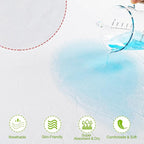 Bamuho Bed Pads for Incontinence Washable with 4 Layers of Protection, Waterproof Bed Pads Large 2 Pack 34" x 52" Great for Adult, Children and Pets