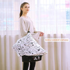 Baby Car Seat Covers, Carseat Canopy, Boys Girls Privacy Breastfeeding Cover (Grey Heart)